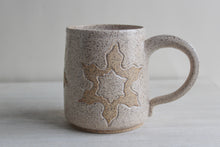 Load image into Gallery viewer, White Carved Medium Mug