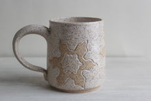 Load image into Gallery viewer, White Carved Medium Mug