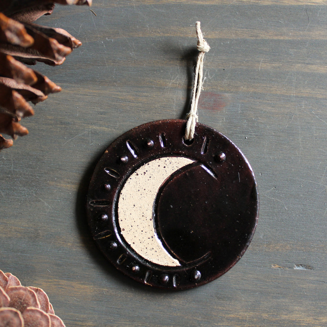 Black Moon Ornament