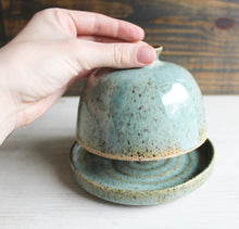 Load image into Gallery viewer, Seafoam Green Butter Keeper