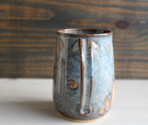 Light Blue Carved XL Mug