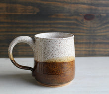 Load image into Gallery viewer, Brown &amp; White Horizon Medium Mug