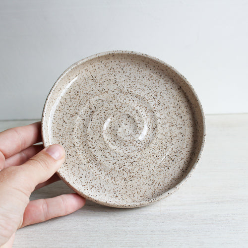 White Snack Plate