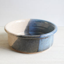Load image into Gallery viewer, Blue &amp; White Pet Bowl