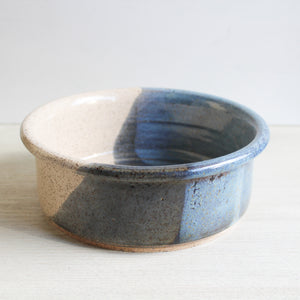 Blue & White Pet Bowl
