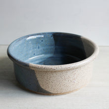 Load image into Gallery viewer, Blue &amp; White Pet Bowl