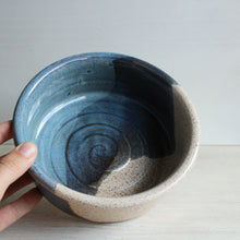 Load image into Gallery viewer, Blue &amp; White Pet Bowl