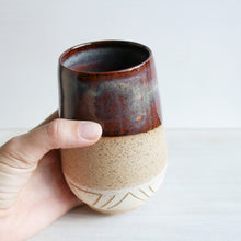 Load image into Gallery viewer, Copper Rainbow Sgraffito Tumbler
