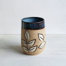 Load image into Gallery viewer, Blue Sgraffito Tumbler