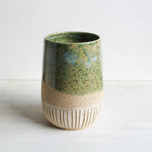 Load image into Gallery viewer, Seafoam Green Sgraffito Tumbler