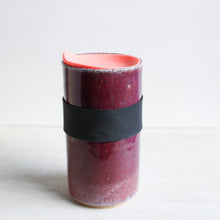 Load image into Gallery viewer, Raspberry Travel Tumbler with Silicone Lid &amp; Sleeve