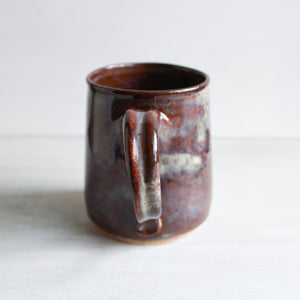 Copper Rainbow Botanical Sgraffito Medium Mug