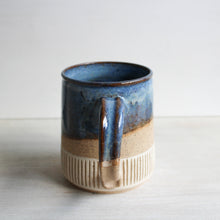 Load image into Gallery viewer, Light Blue Sgraffito Medium Mug