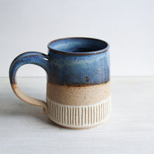 Load image into Gallery viewer, Light Blue Sgraffito Medium Mug