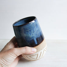 Load image into Gallery viewer, Blue Sgraffito Tumbler