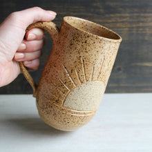 Load image into Gallery viewer, Yellow Carved XL Mug