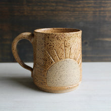 Load image into Gallery viewer, Yellow Carved Medium Mug