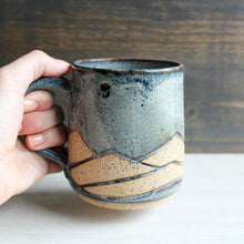 Load image into Gallery viewer, Grey Carved Medium Mug